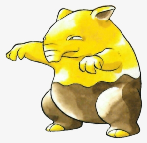 #drowzee From The Official Artwork Set For #pokemon - Drowzee Pokemon Card #3486451