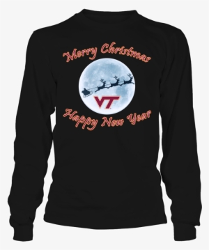 Virginia Tech Hokies, Merry Christmas Front Picture - Brad Marchand #63 Unisex Long Sleeve #3486807