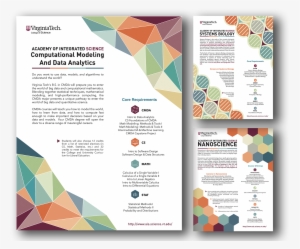 Virginia Tech College Of Science Flyer - Online Advertising #3486966