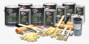 47369 Por 15 Concrete Floor Armor Deluxe Kit Dark Gray #3487186