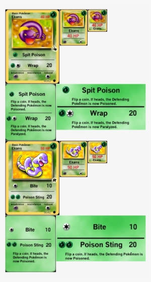 #023 Ekans - Pokemon Team Rocket 1st Edition Common Card #56 Ekans #3487970