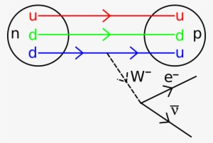 Física De Partículas - Diagrama De Feynman Decaimiento Beta #3488510