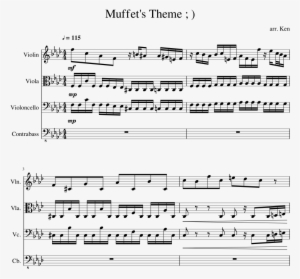 Muffet's Theme - Muffet's Theme Violin Sheet Music #3488871