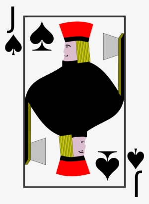 King Of Spades Art - J Of Spade Card #3489484