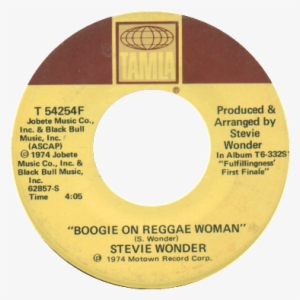 Stevie Wonder Higher Ground Record #3489637