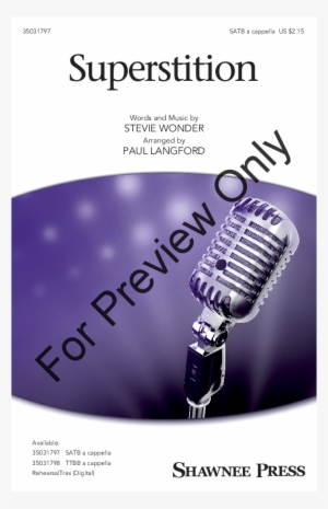 Superstition By Stevie Wonder/arr - Daniel Daniel Servant Of The Lord #3489770