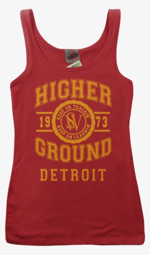 Stevie Wonder Inspired Higher Ground T-shirt - Active Tank #3489969