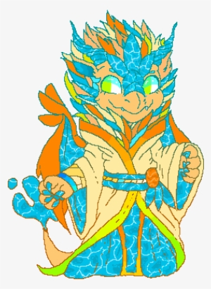 Here's My Lovely Squishy Dragon, Menhit She's A Single - Illustration #3490407