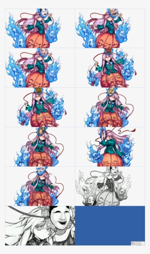 Click For Full Sized Image Hata No Kokoro's Portraits - Illustration #3490896