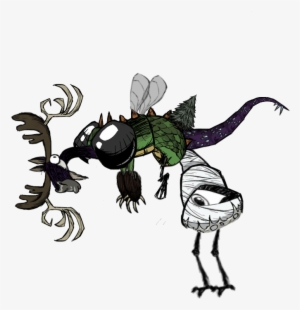 An Unholy Conglomerate Of Don't Starve Mobs - Cartoon #3491128