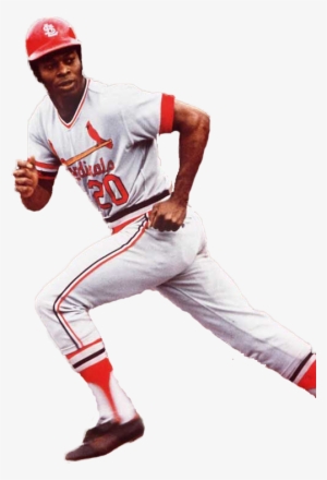 Lou Brock Cardinals Autographed Sports Illustrated #3491852