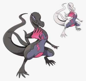 Or Trap622 Pokémon Sun And Moon Pokémon Art Academy - Salazzle Transparent Background #3492275