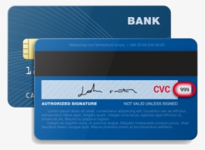 Credit Cards Back Cvc Security Code - Card Security Code Visa #3492361