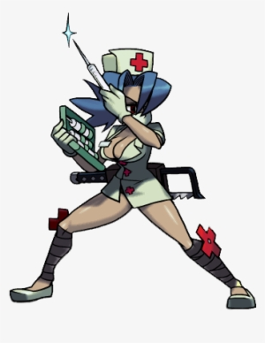 But Her Character Trailer Should Be Available Shortly - Skullgirls Valentine Syringe #3492932