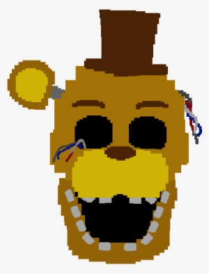 Golden Freddy - Withered Golden Toy Freddy - Free Transparent Png 