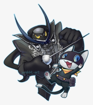 Zorro And Morgana - Persona 5 Morgana Zorro #3493112