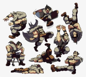 Block - - Beowulf Sprites Skullgirls Beowulf Png #3493488