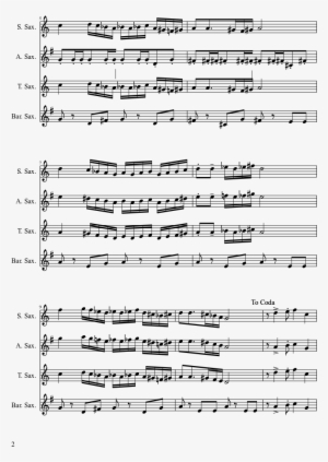 Fata Morgana Sheet Music 2 Of 3 Pages - Summer Nights Alto Sax Sheet Music #3493718