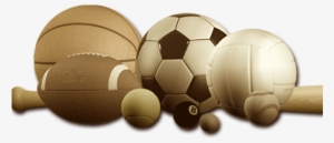 Texas House Mandates Ekg Tests For High School Athletes - Sports Balls In A Line #3494019