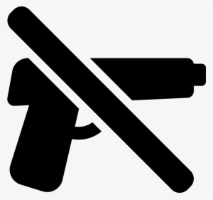 No Guns Sign - Señal De Prohibido Armas #3494088