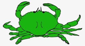 Crab With Clamps Vector Clip Art - Crab Clip Art #3494652