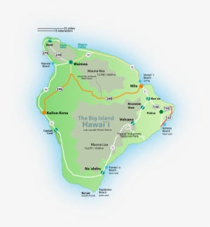 Our Big Island Restaurant Picks Map Click Hawaii Vacation, - Hawaii #3494979