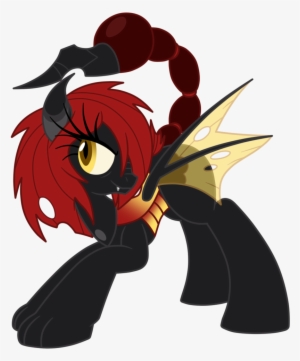 Silverromance, Changeling, Hybrid, Interspecies Offspring, - Mlp Manticore Oc #3495326