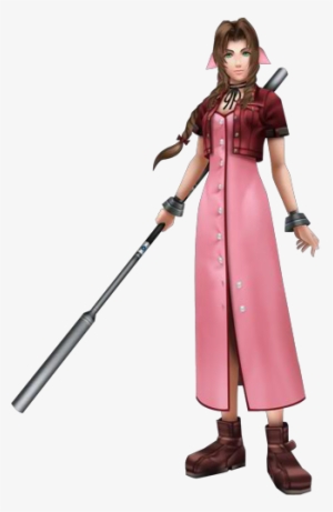 Dissidia Aerith - Final Fantasy Aerith Gainsborough Cosplay Costume #3495508