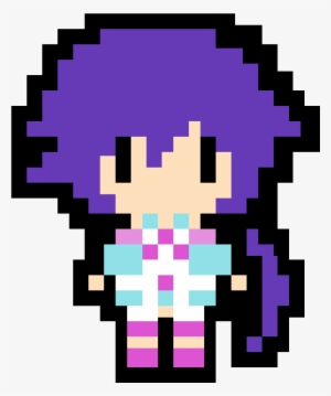 Plutia Pixel Art - Hyperdimension Neptunia Pixel Art #3496220