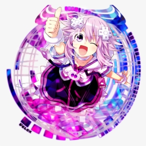 Tag By Veloxity - Hyperdimension Neptunia Neptune Logo #3496543