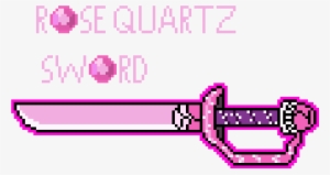 Rose Quartz Sword - Rose Quartz Sword Pixel #3496837