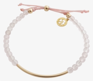 Rose Quartz Beaded Bracelet - Bracelet #3496871