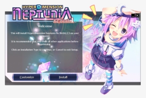 Hyperdimension Neptunia Re - Idea Factory Hyperdimension Neptunia Re;birth1 Rebirth #3496873