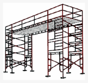 Scaffolding - Scaffold Png #3496969