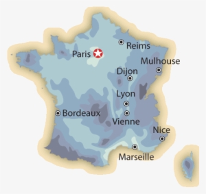 France Precipitation Map - Precipitation Map Of France #3497015