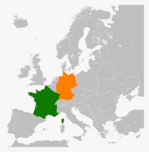Map Of Germany And France 18 Relations Wikipedia - 1st French Republic #3497130