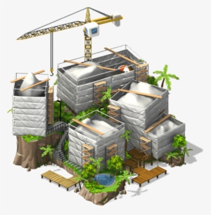 Aloha Island-scaffolding - Pine #3497221