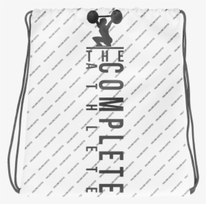 {white} The Complete Athlete "challenge Accepted" Drawstring #3497955