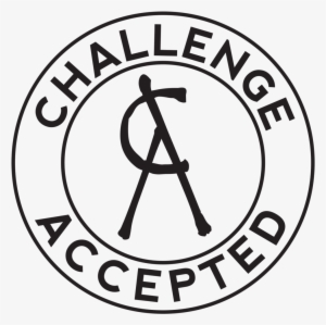 Challenge Accepted Logo V1 - 24 Hour Service #3498014