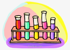 Test Tubes Royalty Free Vector Clip Art Illustration #3498359