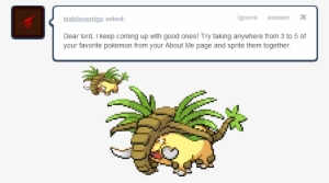 Random Number Generator Said Donphan, Exeggutor, And - Sprite #3498986