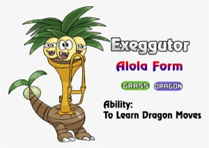 Exeggutor Podría Ser Más Competente Con Esta Forma, - Exeggutor Alola Form Shiny #3499148