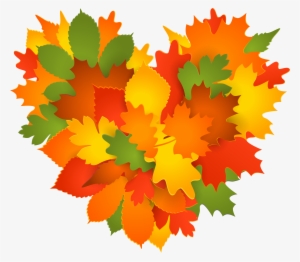 Fall Heart Of Leaves Png Clip Art Image #350476 Fall Heart Of Leaves Png Clip Art Image #350476
