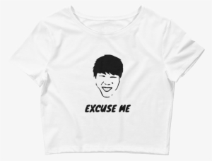 This Park Jimin Crop Top With The Bts Meme Words Excuse - Prince Royce Five Tour Shirts #351198