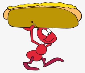 How To Set Use Ant Carrying Hot Dog Icon Png #351281