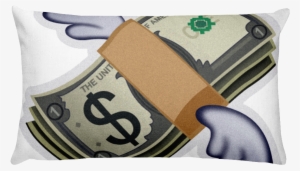 Emoji Bed Pillow Money With Wings Just Emoji Png Emoji - Emojis De Whatsapp Dinero #351344