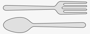 Big Image Png 2zqsuh Clipart - Spoon And Fork Clipart #351525