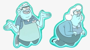 Ma And Pa Appearance - Gravity Falls Ma And Pa #351569