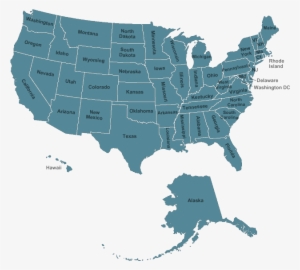 Usa Map - Us East Coast 3 #351692
