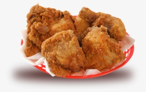 Delicious Chicken - Broasted Chicken In Plate #351910